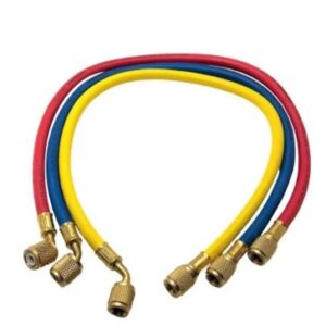 Jgo.3 mangueras 90 cm VALUE R22--VRP-U-R/Y/B-